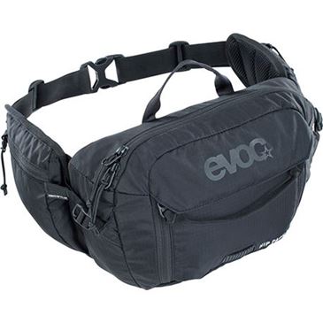 EV-RIÑONERA HIP PACK 3L+BOLSA 1.5L NEGRA
