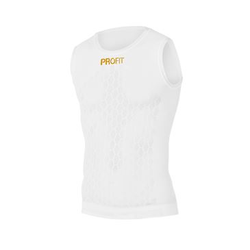 CAMISETA SPIUK PROFIT SIN MANGA UNISEX BLANCO