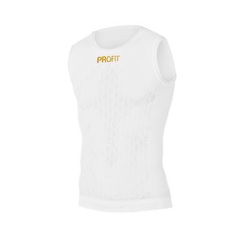 CAMISETA SPIUK PROFIT SIN MANGA UNISEX BLANCO