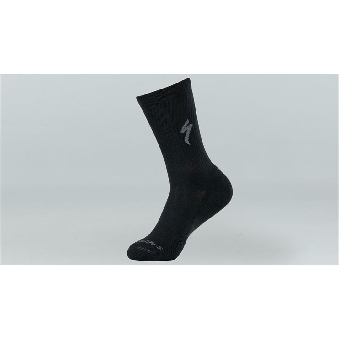 CALCETINES SPECIALIZED TECHNO MTB TALL NEGRO