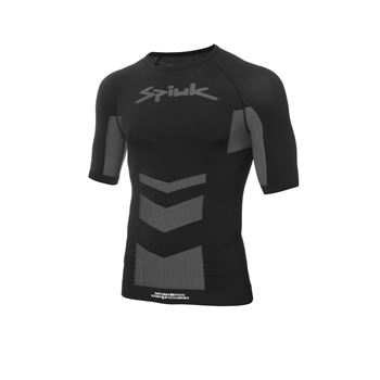 CAMISETA INTERIOR M/C SPIUK TOP TEN UNISEX NEGRO
