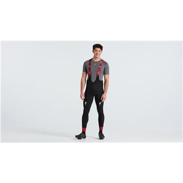 CULOTTE LARGO TEAM SL EXPERT THERMAL NEGRO/ROJO
