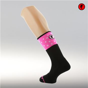 CALCETINES PIMIENTO NEGRO COUGAR ROSA