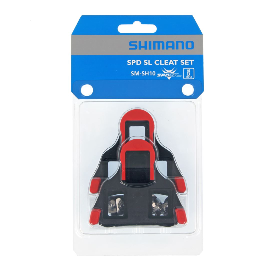 PAR CALAS SHIMANO ROJAS SH10 FIJAS