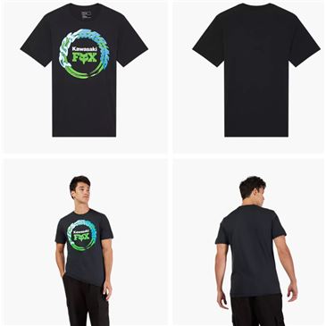 CAMISETA FOX KAWASAKI