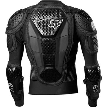 CHAQUETA CON PROTECCIONES FOX TITAN SPORT NEGRO 2
