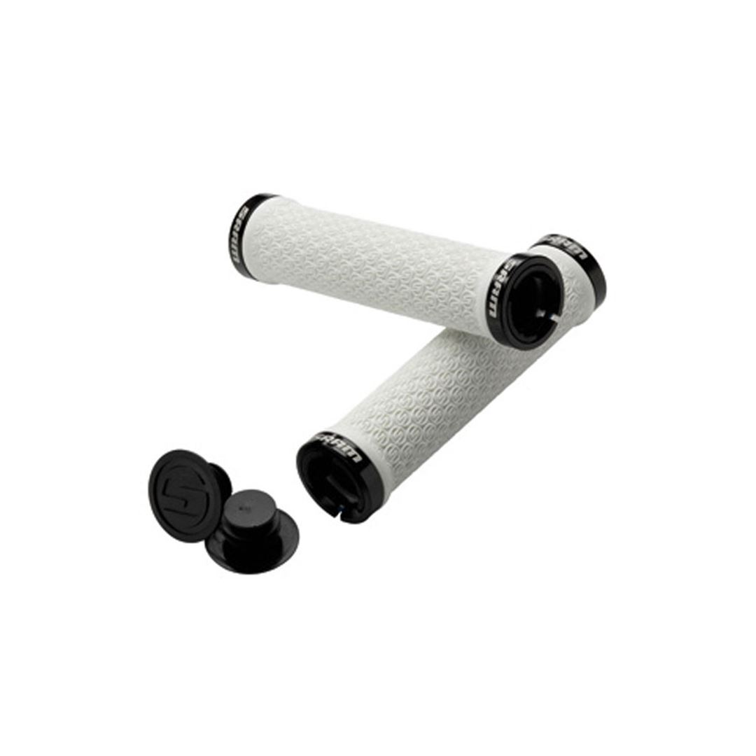 SRM PUÑO LOCKING GRIPS WHT DOUBLE CLAMP