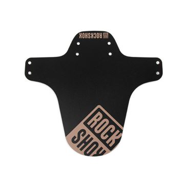 GUARDABARROS ROCK SHOX NEGRO/MARRON BRONCEADO